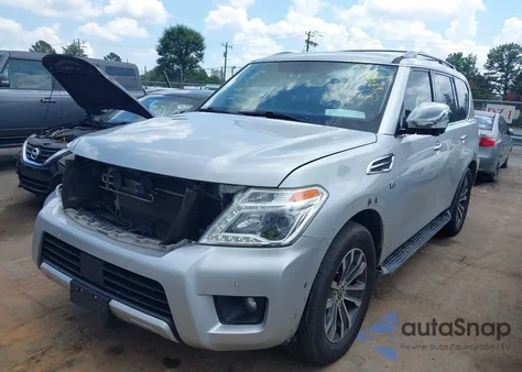 2018 Nissan Armada Sl из США, поврежденный, VIN JN8AY2NDXJ9058316